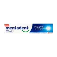 Mentadent White system toothpaste ml. 75 + 25