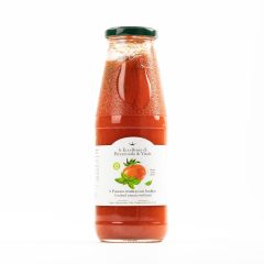 Le Eccellenze di Prezzemolo & Vitale Passata rustica di Pomodoro e Basilico gr. 680